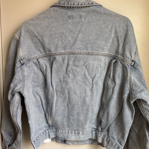 Agolde Charli Oversized Denim Jacket Size XS - Picture 5 of 6
